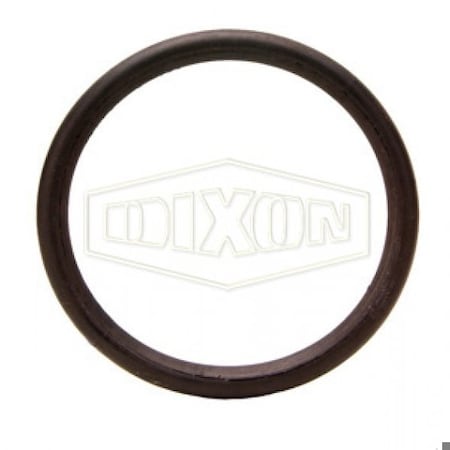 Dixon Type B Gasket, 6 in Nominal, 6-11/16 ID x 8-3/16 OD x 3/4 in Thick, Rubber, Domestic RG3056